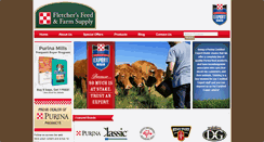 Desktop Screenshot of fletchersfeed.com